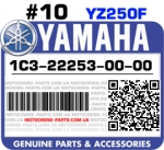 1C3-22253-00-00 YAMAHA YZ250F