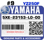 5XE-23153-L0-00 YAMAHA YZ250F