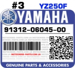 91312-06045-00 YAMAHA YZ250F