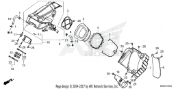 ФИЛЬТР ВОЗДУШНЫЙ CRF450R 2022