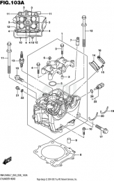 ГОЛОВКА ЦИЛИНДРА RMZ450 2017