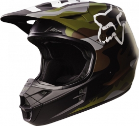 Мотошлем FOX V1 CAMO HELMET ECE камо ― MOTOCROSS-PARTS.COM.UA