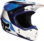 Мотошлем FOX V1 MAKO HELMET ECE бело-синий,МОТОКРОСС,MOTOCROSS,14407-008