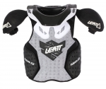 Детская защита тела и шеи Fusion vest LEATT 2.0 Jr белая S/M на рост 105-125 см ― MOTOCROSS-PARTS.COM.UA