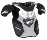 Детская защита тела и шеи Fusion vest LEATT 2.0 Jr белая S/M на рост 105-125 см ― MOTOCROSS-PARTS.COM.UA