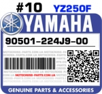 90501-224J9-00 YAMAHA YZ250F