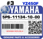 5PS-11134-10-00 YAMAHA YZ450F