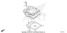 ЦИЛИНДР CRF250R 2022