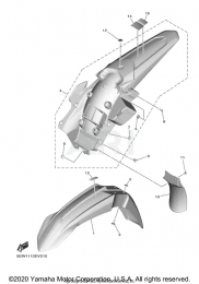 КРЫЛЬЯ YZ450F 2020