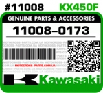 11008-0173 KAWASAKI KX450F