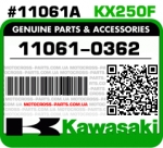 11061-0362 KAWASAKI KX250F