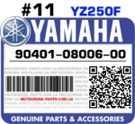 90401-08006-00 YAMAHA YZ250F