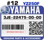 3JE-22475-00-00 YAMAHA YZ250F