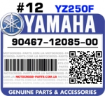 90467-12085-00 YAMAHA YZ250F