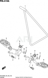 ПОДНОЖКИ RMZ450 2020