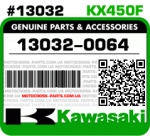 13032-0064 KAWASAKI KX450F