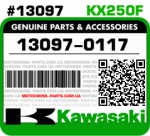 13097-0117 KAWASAKI KX250F