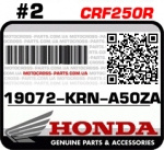 19072-KRN-A50ZA HONDA CRF250R