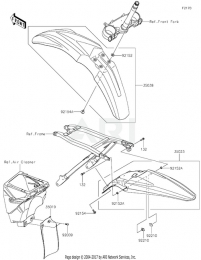 КРЫЛЬЯ KX250F 2020