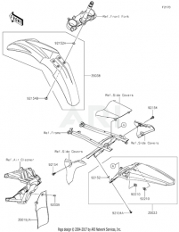 КРЫЛЬЯ KX250F 2021