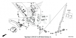 ПЕРЕДНИЙ ТОРМОЗНОЙ ЦИЛИНДР CRF450R 2022