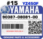 90387-08081-00 YAMAHA YZ450F