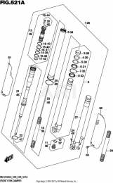 ПЕРЕДНЯЯ ВИЛКА RMZ450 2019