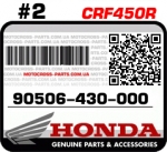 90506-430-000 HONDA CRF450R