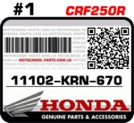 11102-KRN-670 HONDA CRF250R