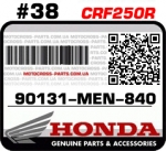 90131-MEN-840 HONDA CRF250R