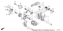 МЕХАНИЗМ ПЕРЕКЛЮЧЕНИЯ СКОРОСТЕЙ CRF250R 2022