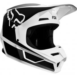 Мотошлем FOX V1 PRZM HELMET [BLK/WHT]