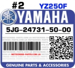 5JG-24731-50-00 YAMAHA YZ250F