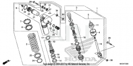 ЗАДНИЙ АМОРТИЗАТОР CRF450R 2020