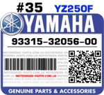 93315-32056-00 YAMAHA YZ250F