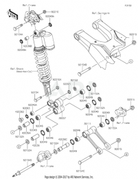 РЫЧ-НАЯ СИ-МА ЗАДНЕЙ ПОДВЕСКИ KX250F 2022