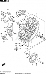 ЗАДНЕЕ КОЛЕСО RMZ450 2020