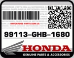 99113-GHB-1680 HONDA CRF250R