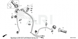 ТРОСЫ CRF450R 2021