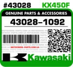 43028-1092 KAWASAKI KX450F