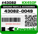 43082-0049 KAWASAKI KX250F