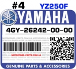 4GY-26242-00-00 YAMAHA YZ250F