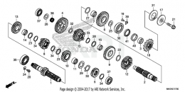 КОРОБКА СКОРОСТЕЙ CRF450R 2020