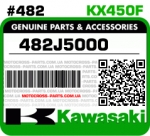 482J5000 KAWASAKI KX450F