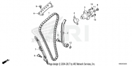 ЦЕПЬ ГРМ CRF250R 2022