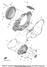 БОКОВЫЕ КРЫШКИ КАРТЕРОВ YZ450F 2019