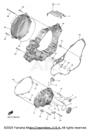 БОКОВЫЕ КРЫШКИ КАРТЕРОВ YZ450F 2021