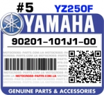 90201-101J1-00 YAMAHA YZ250F