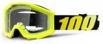 Детские мото очки 100% STRATA JR Goggle Neon Yellow - Clear Lens