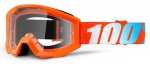 Детские мото очки 100% STRATA JR Goggle Orange - Clear Lens